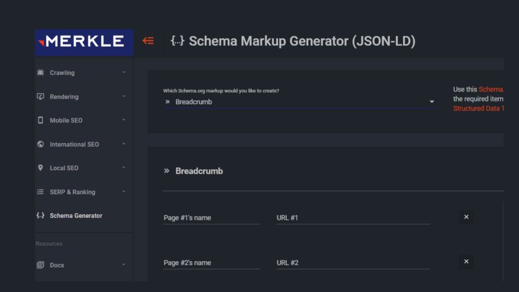 Shopify Schema Markup Generator